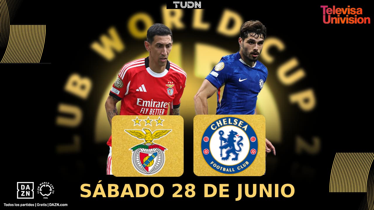 Horario y dónde ver el Benfica vs Chelsea de los Octavos de final del Mundial de Clubes