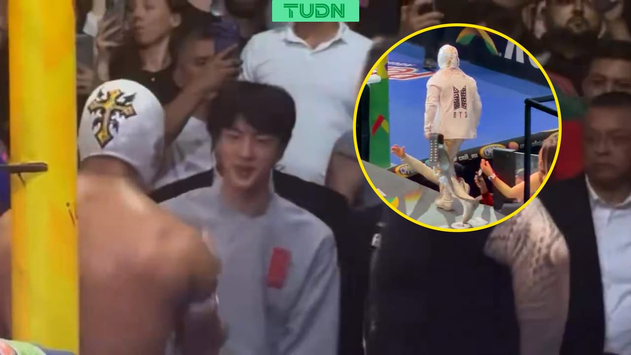 BTS se pone la máscara y acude a función de lucha libre