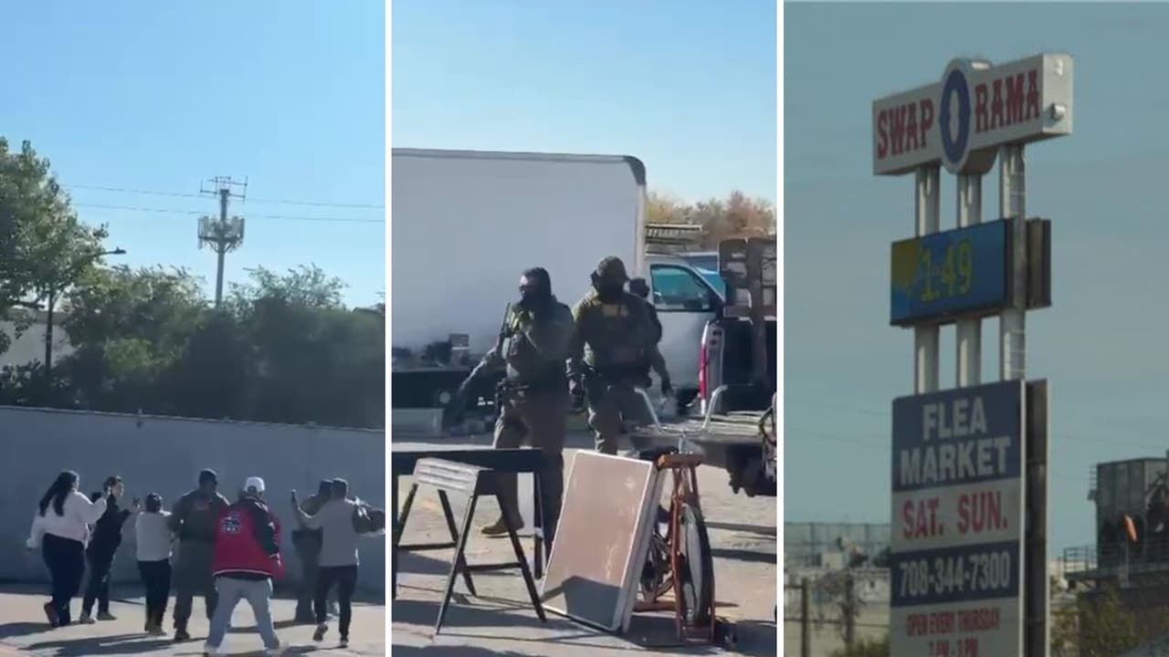 "Se llevaron unas 15 o 20 personas": redada en mercado de pulgas provoca miedo entre vendedores en el suroeste de Chicago