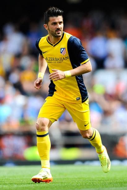 David Villa es uno de los jugadores más seguidos, pues su desempeño en la cancha siempre se muestra al 100 por ciento, es por eso que no podía faltar, eso y que tiene tres hijos preciosos.