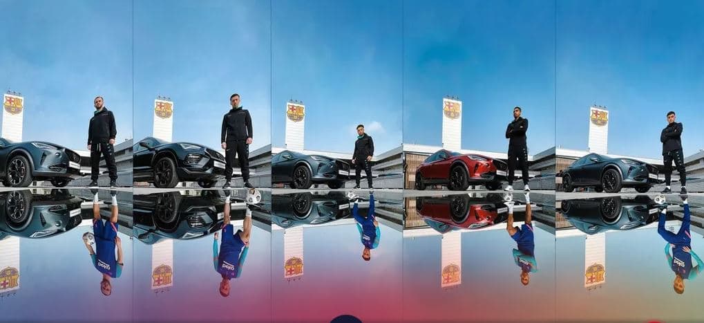 ¡De lujo! Barcelona da autos personalizados a jugadores