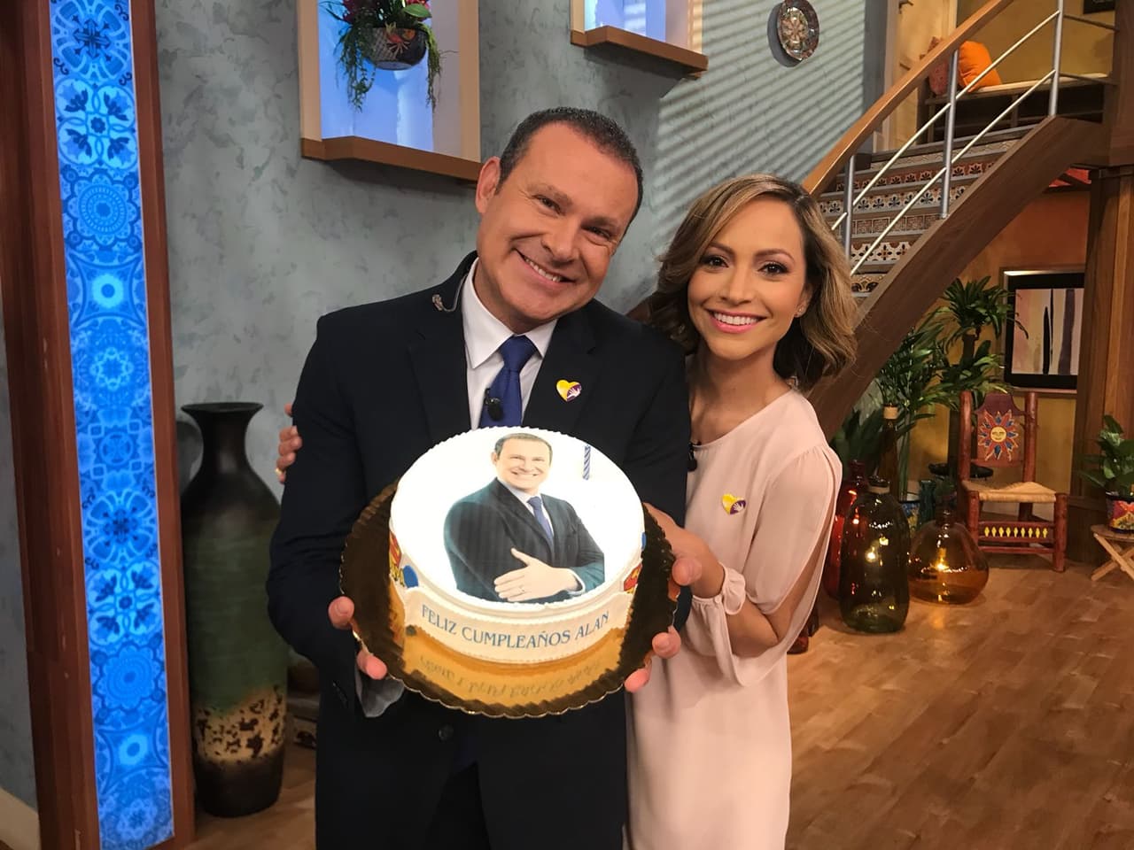 Esta mañana fue muy especial. Alan es un consentidote de nuestra casa.