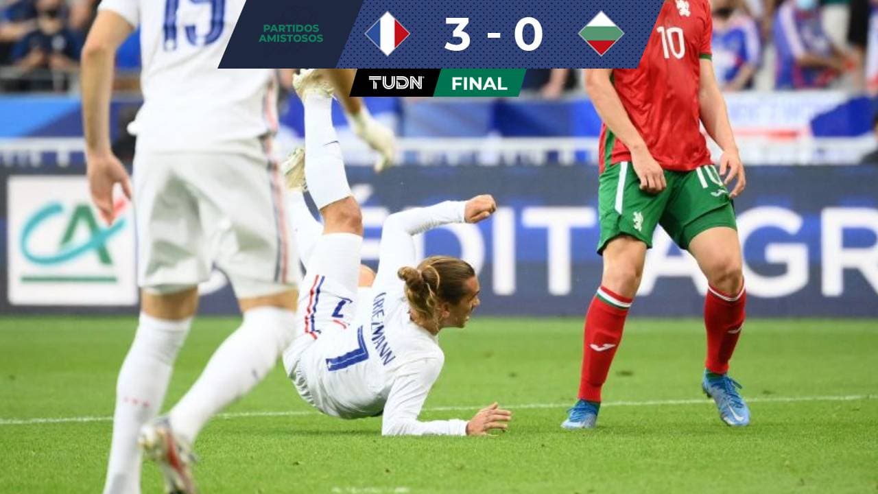 Golazo de Griezmann y doblete de Giroud dan triunfo a Francia