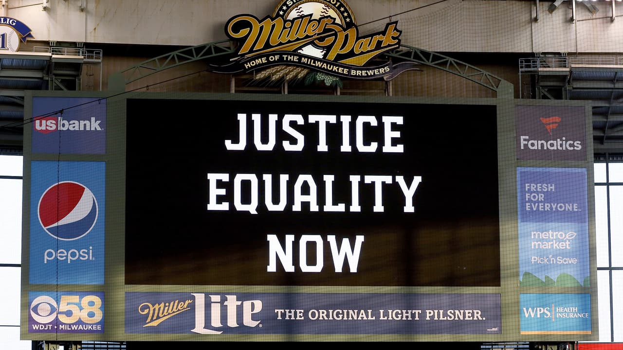 Milwaukee Brewers se une al boicot de Bucks y no juega su partido de MLB