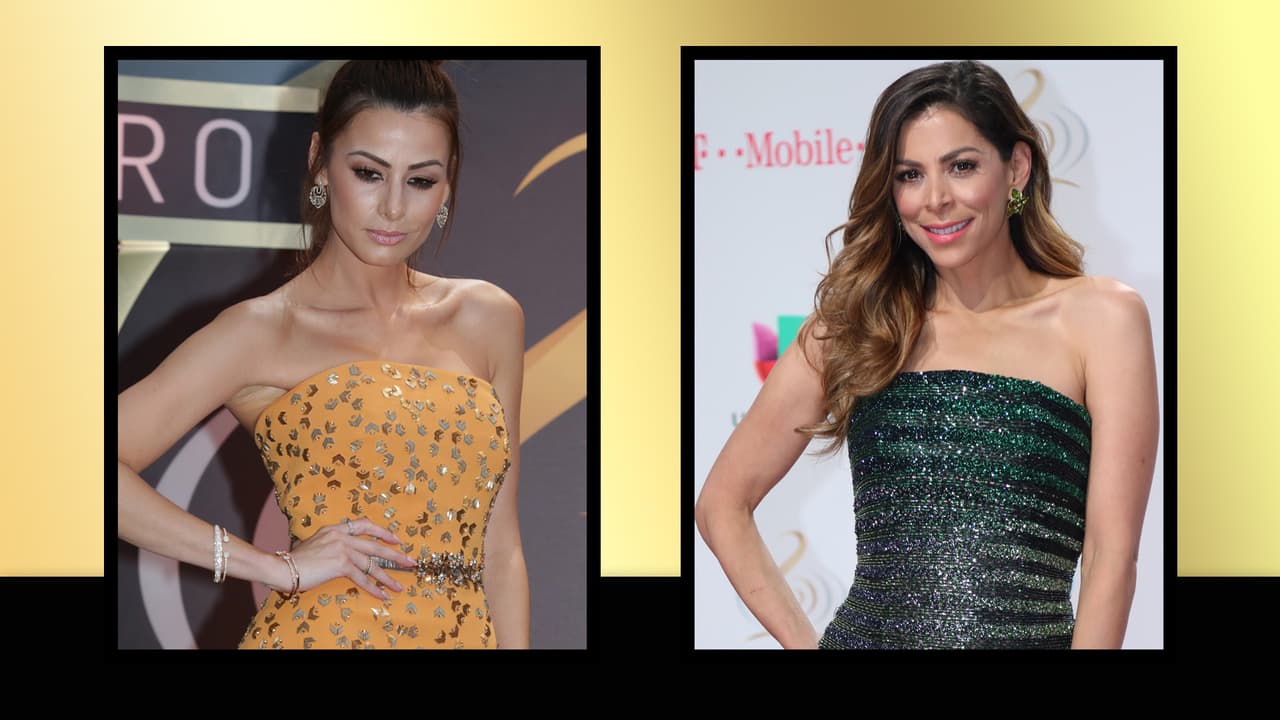 Nastassja y Lourdes dejaron hombros al descubierto. 
<a href="http://www.univision.com/especiales/premio-lo-nuestro/j-balvin-casi-besa-a-nastassja-bolivar-video" target="_blank">¡J Balvin casi besa a Nastassja!</a>