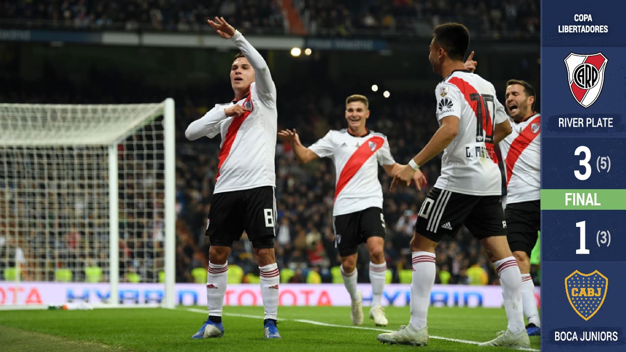 Quintero se transfiguró en Zidane: ¡River Plate alza la Libertadores en el Bernabéu!