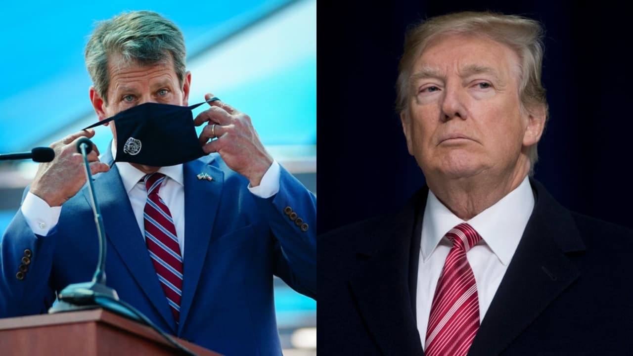 Kemp le responde a Trump luego de decir que se “avergüenza” de haberlo apoyado a la gobernación de Georgia