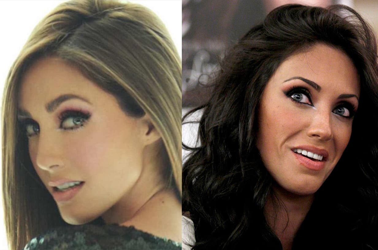 Anahí no ha escatimado en cuanto a los cambios de imagen se refiere. Ella ha teñido su cabello de negro y también de rubio.