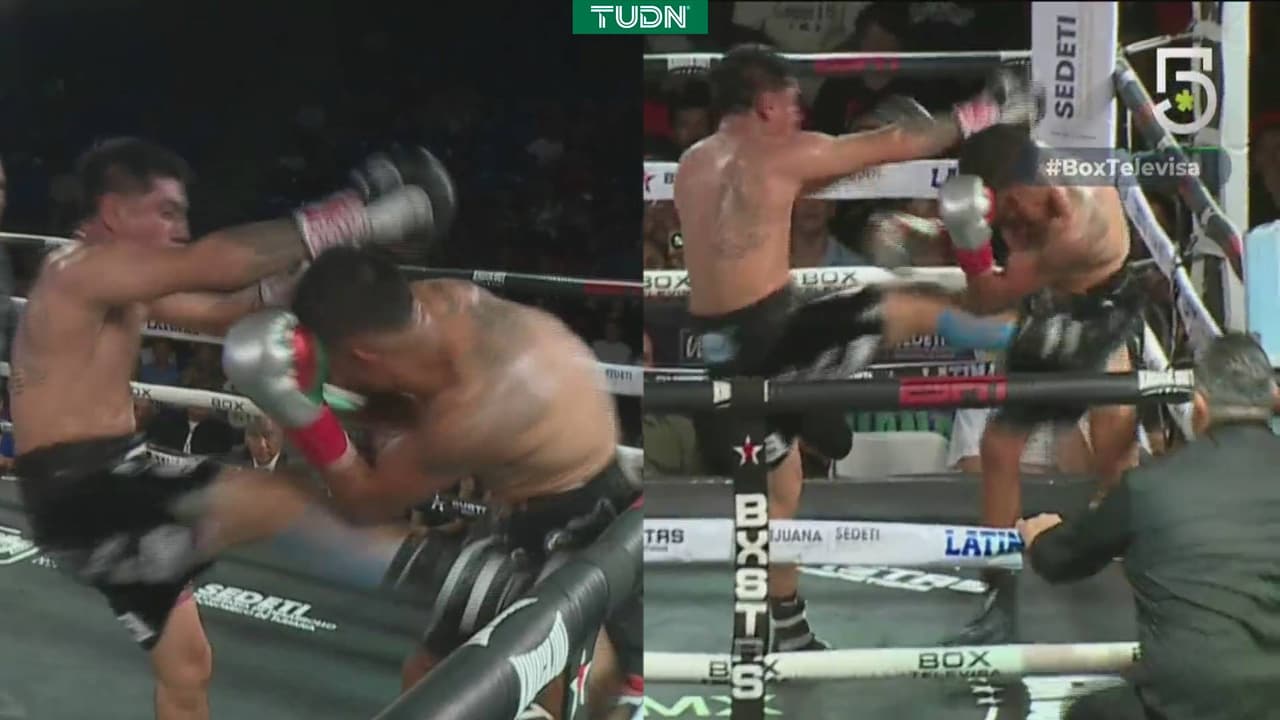 ¡Increíble patada de Tashiro en Box Televisa!