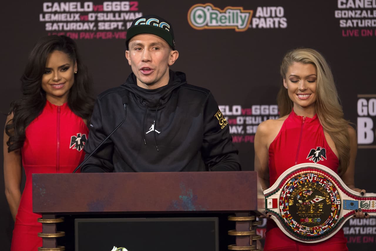 Golvkin suavizó mucho su discurso: "Esto es solo de negocios. En este momento estoy 100% concentrado en una verdadera pelea, una guerra. Pero son solo negocios", dijo el kazajo.