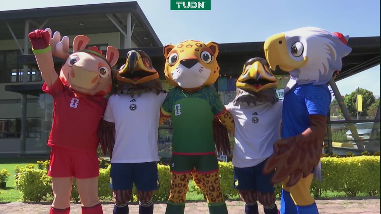 ¡Se armó la fiesta en Coapa! Mascotas del Mundial 2026 visitan al América
