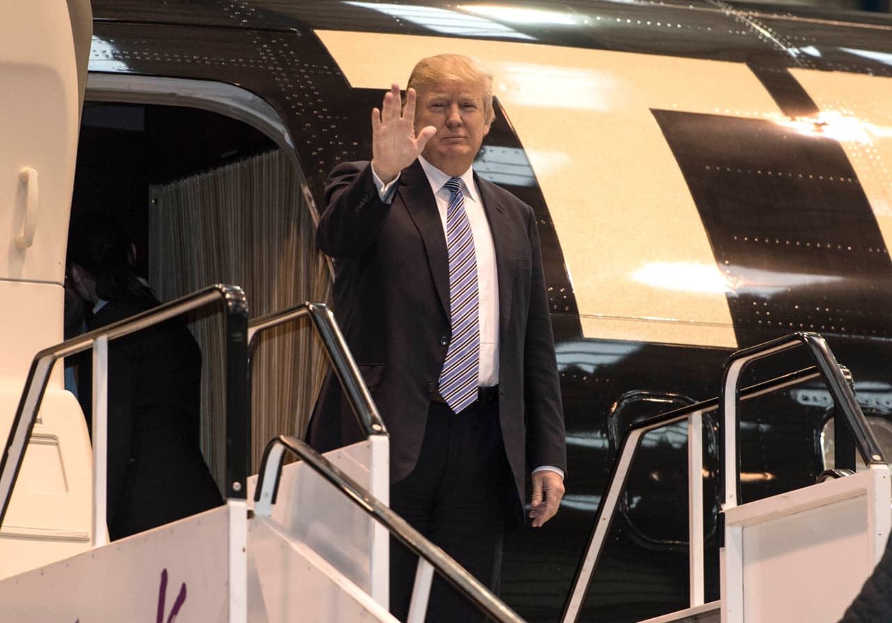 El expresidente de los Estados Unidos ha sido dueño de este Boeing 757 con matrícula N757AF desde el año 2011.