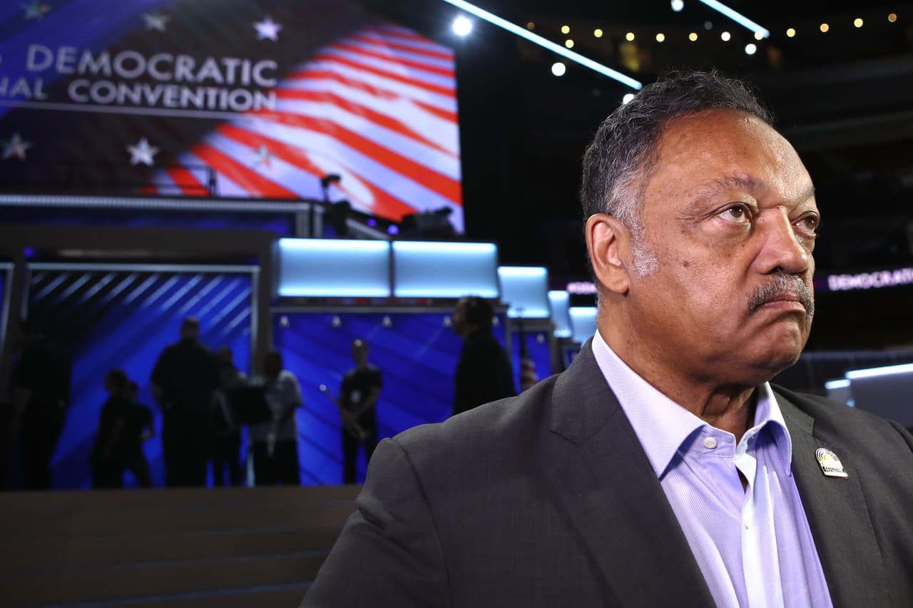 Jesse Jackson, "ansioso" por las elecciones: "Está en juego todo por lo que hemos luchado desde 1964"