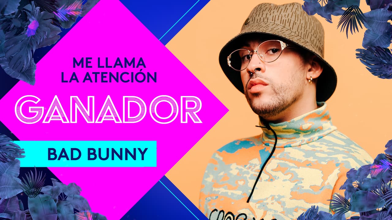Bad Bunny es uno de los grandes ganadores de la noche este año. Se quedó con el premio en la categoría 'Me Llama la Atención', con este son ya siete premios los que se lleva.