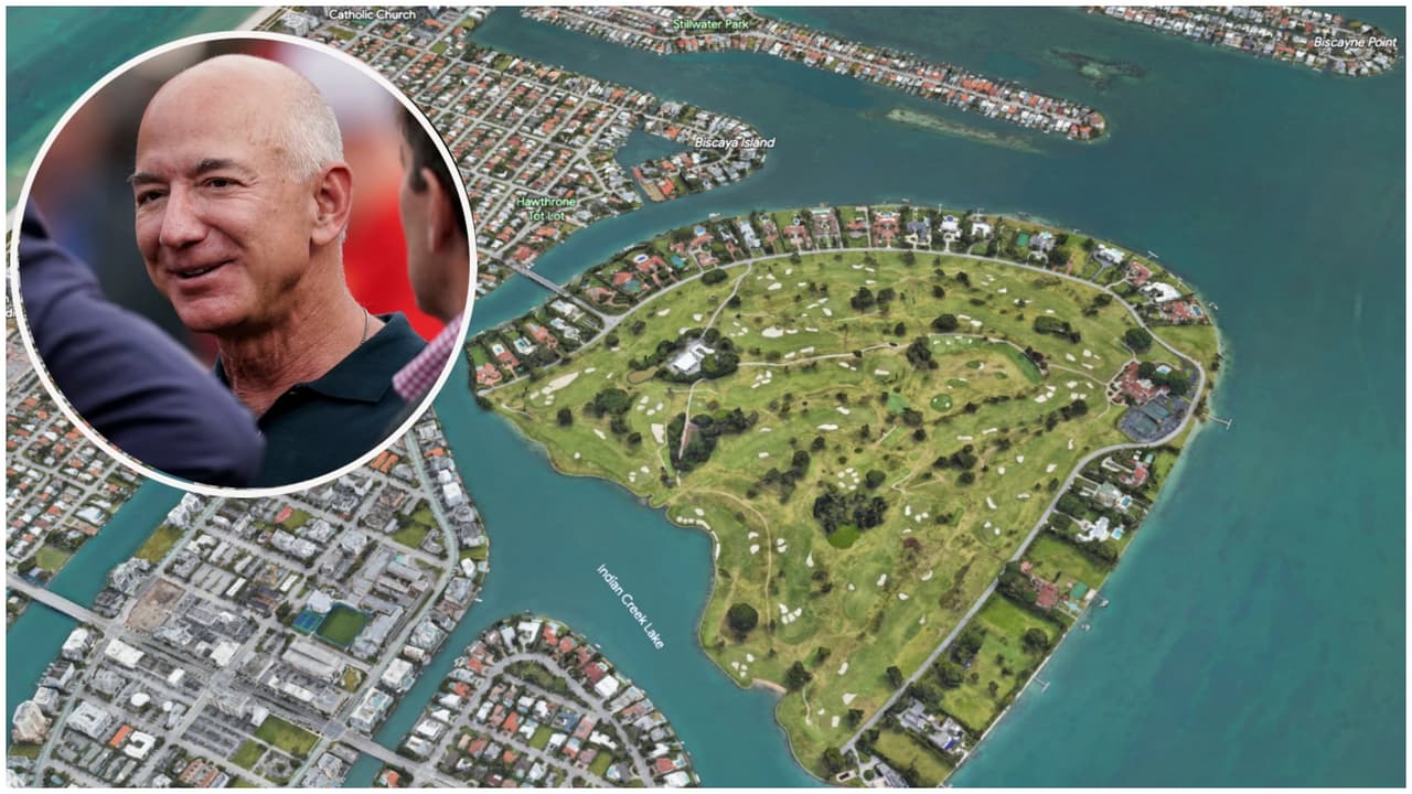 El fundador de Amazon, Jeff Bezos, habría comprado la propiedad en el llamado
<b> "Bunker de los Millonarios", la isla de Indian Creek, </b>cerca a Miami Beach. La mansión de 1,1 héctareas ubicada frente al mar, habría costado 68 millones de dólares.