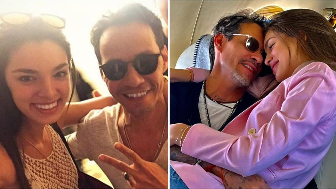 De fan en 2016 a novia del cantante en 2022: la historia de amor de Marc Anthony y Nadia Ferreira