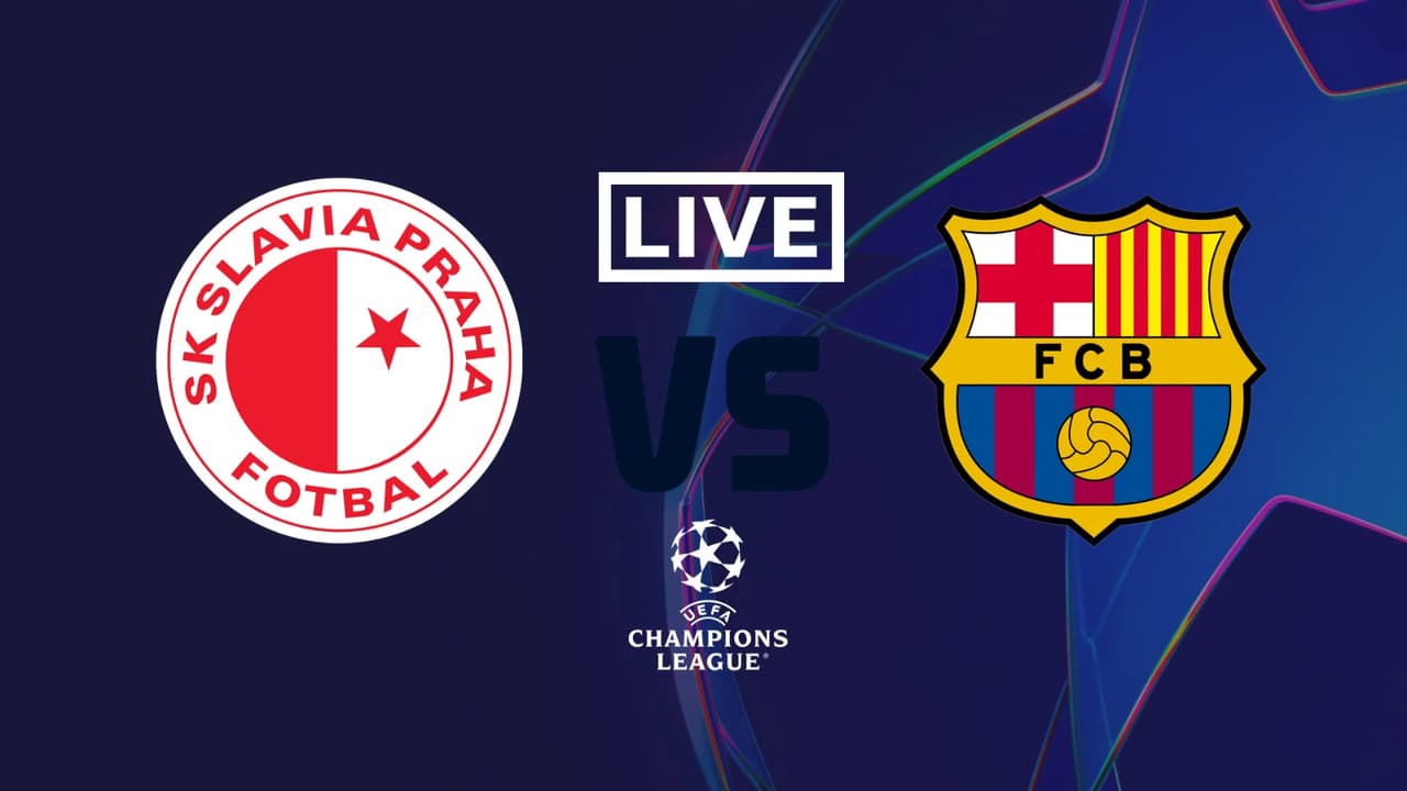 ¡EN VIVO! Slavia Praga vs. Barcelona, UEFA Champions League