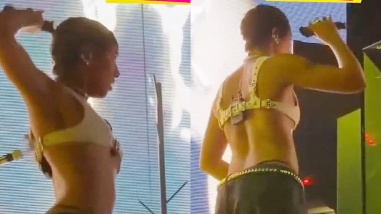 ¡Tokischa se rapa la cabeza en pleno concierto!: video del momento