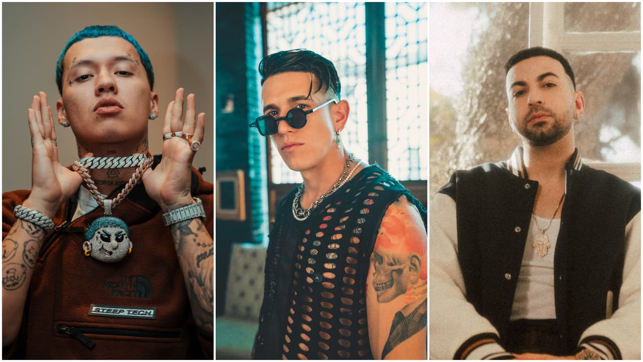 Blessd, Lenny Tavárez y Justin Quiles