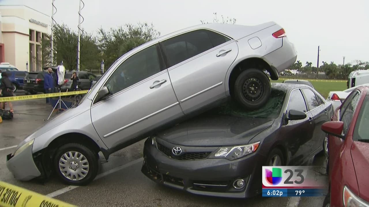 Tornado causa estragos en el condado de Broward