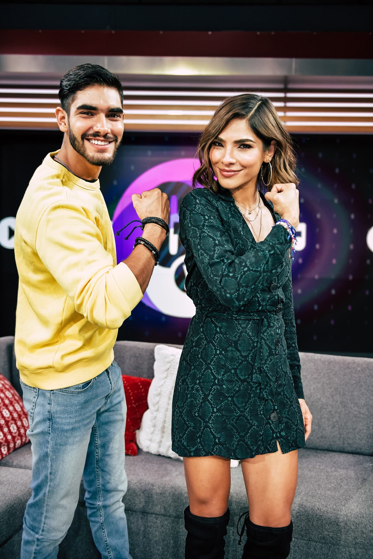 Miguel Ángel estuvo en el show para contar su experiencia en Reto 4 Elementos, el concurso de desafíos físicos en naturaleza extrema que emite Univision y se encuentra en su segunda temporada.