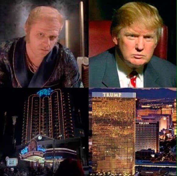 Otra comparación con Trump.