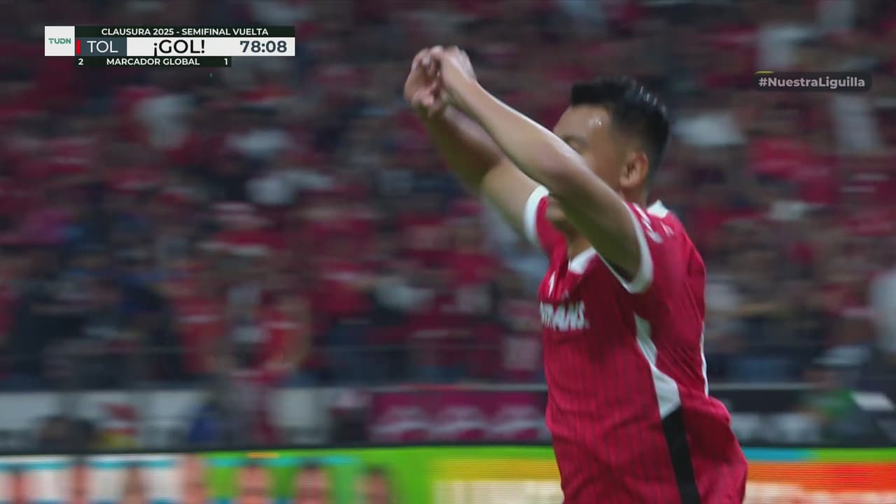 ¡'Gacelo' López lo sentencia! Toluca firma el segundo ante Tigres