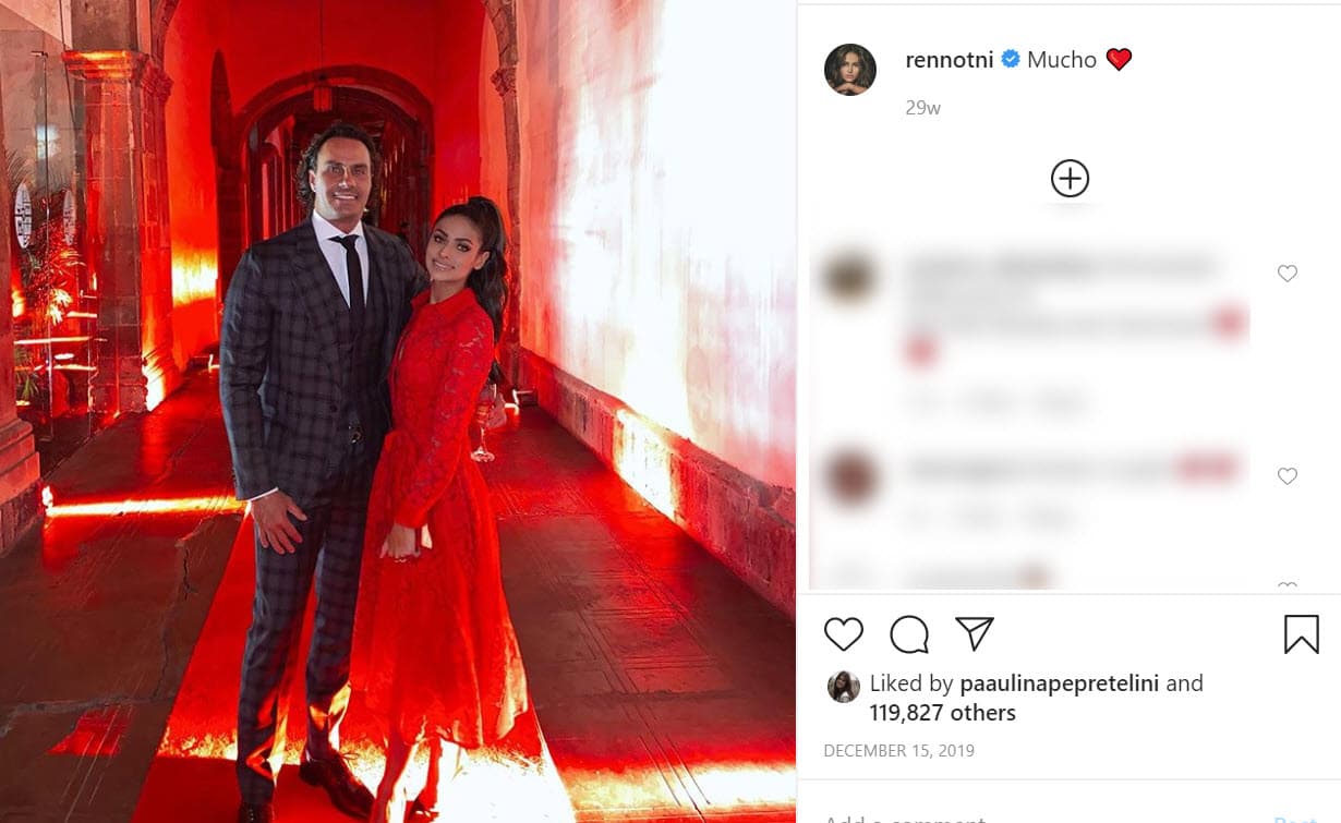 La última foto que tiene publicada en su cuenta de Instagram con Andrés Rivero 
<b><a href="https://www.instagram.com/p/B6GhVdUhvPv/" target="_blank">es esta imagen </a></b>fechada el 15 de diciembre de 2019. 
<br>