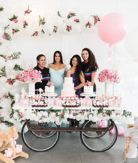 El pasado 10 de junio Vanessa organizó su baby shower donde estuvo rodeada de su familia y amigos.