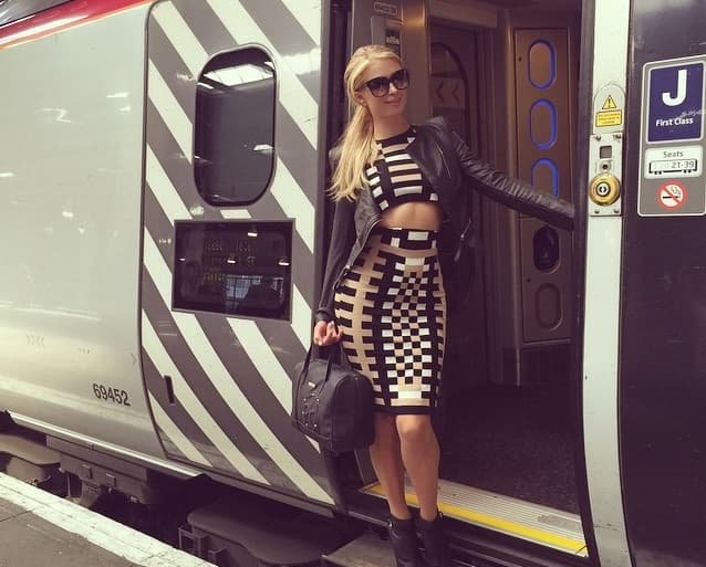 Cuando viaja en tren Paris también se deja consentir.