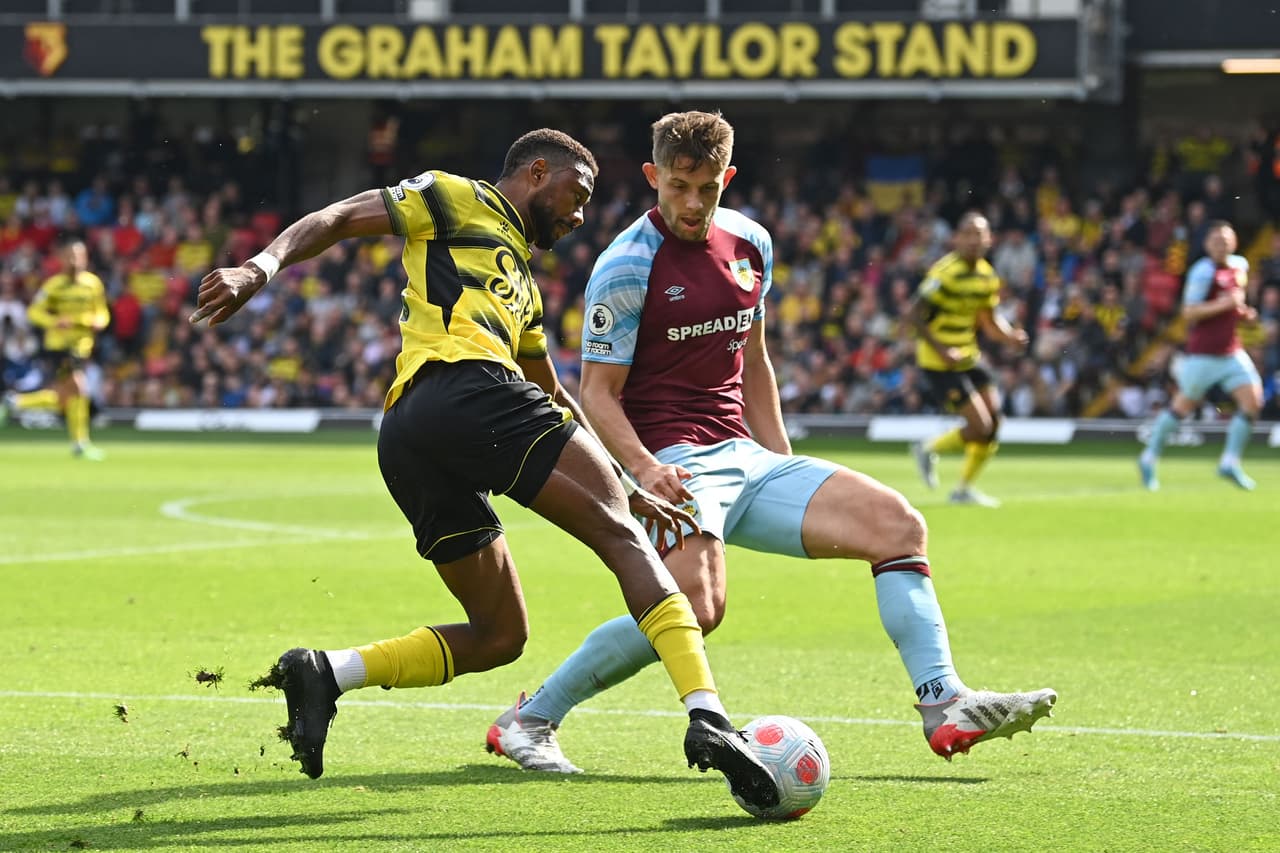 Burnley derrotó 1-2 al Watford en la Jornada 35.