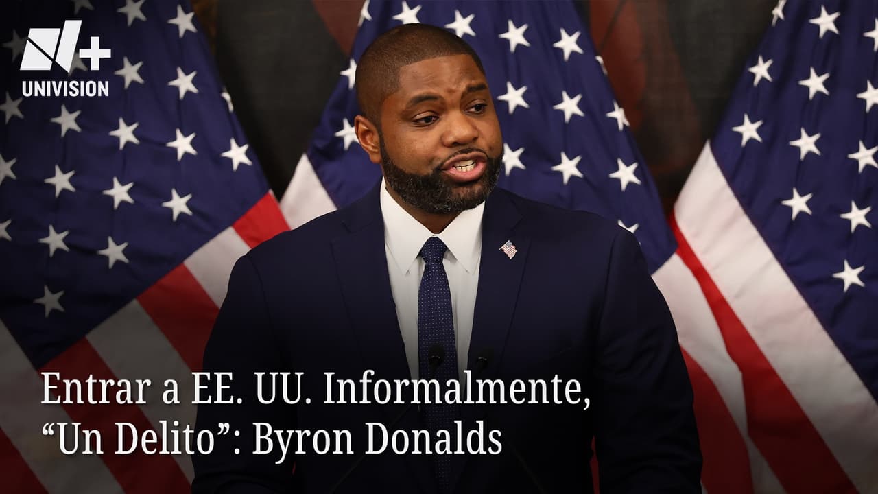 Entrar a EE.UU. Informalmente, "Un Delito": Byron Donalds
