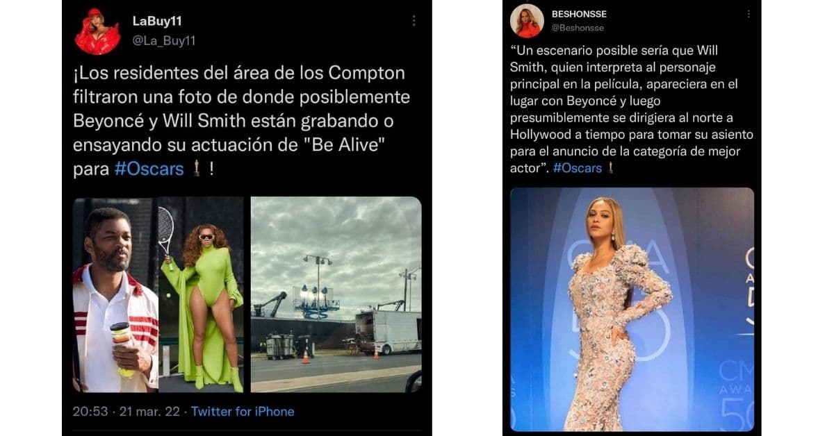 usuarios reaccionan al posible encuentro de Will Smith y Beyoncé