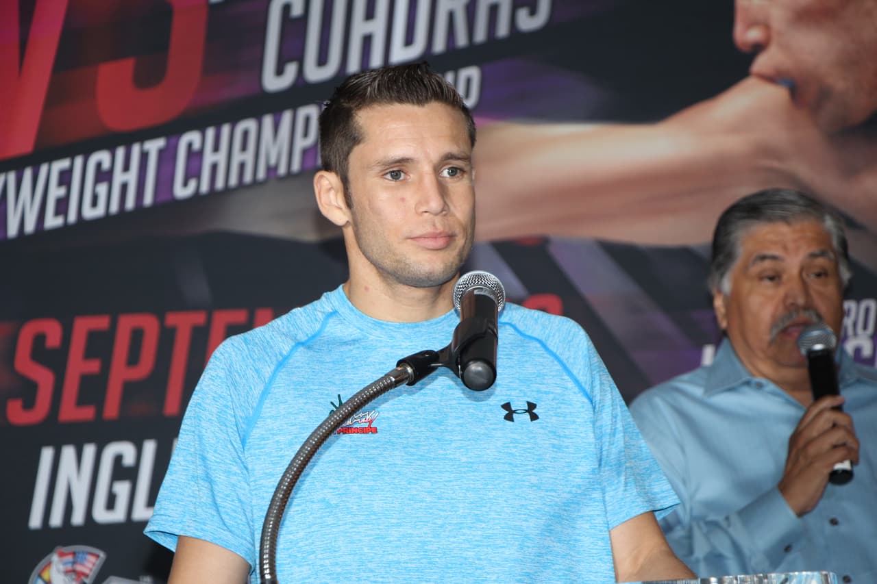 Carlos Cuadras: “Vengaré a todos los mexicanos”