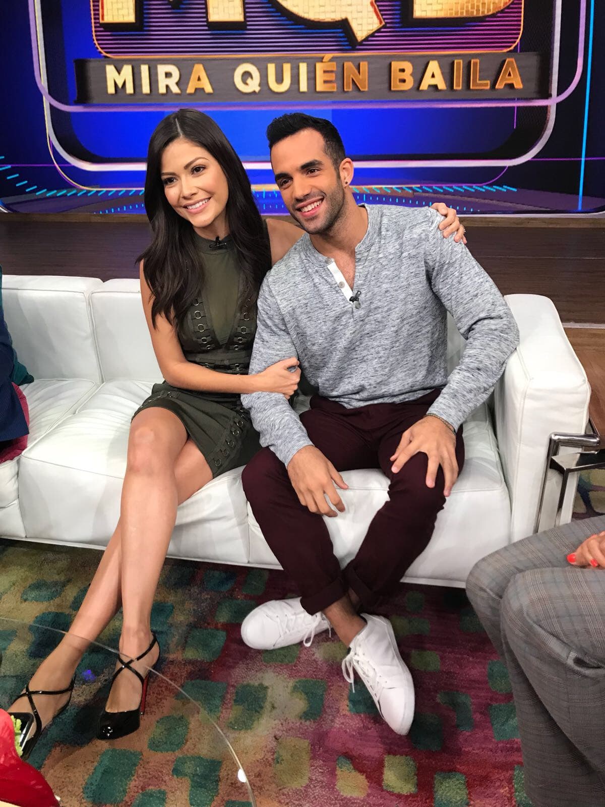 El lazo que se dio entre ellos fue muy fuerte, Ana Patricia y Danell extrañarán los ensayos y a todos sus compañeros.