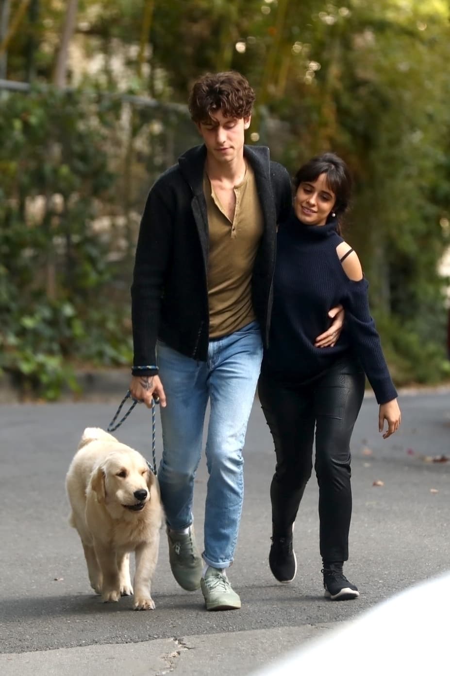 Apenas el pasado 21 de marzo, los cantantes fueron fotografiados muy contentos paseando a su perro cerca de su casa de Los Ángeles. 
<br>