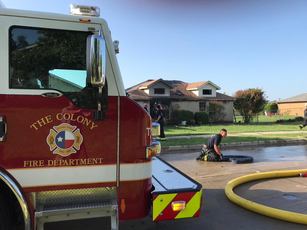 El fuego afectó la estructura casi en su totalidad.