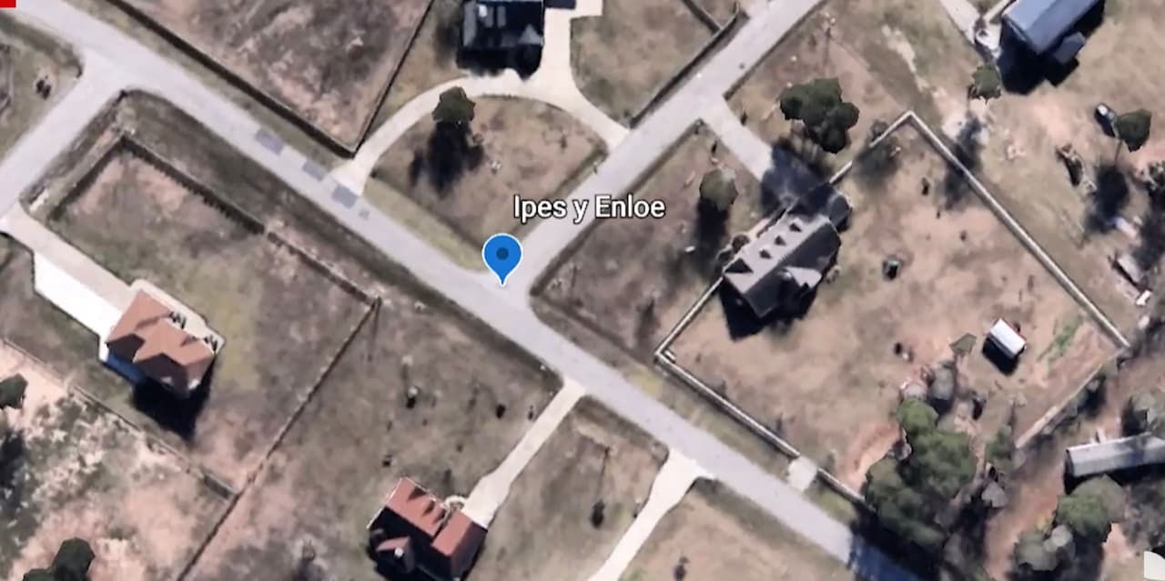 El animal fue hallado en la esquina de Ipes y Enloe en Splendora, TX.