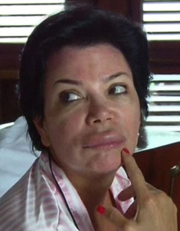 Así lució su carita aquella vez.