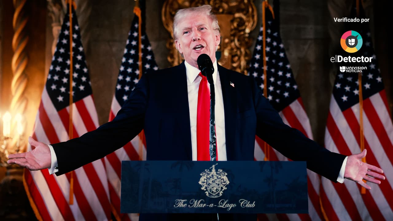 ¿Reunió Trump más gente a las afueras del Capitolio que Martin Luther King? Algunas falsedades dichas en su rueda de prensa