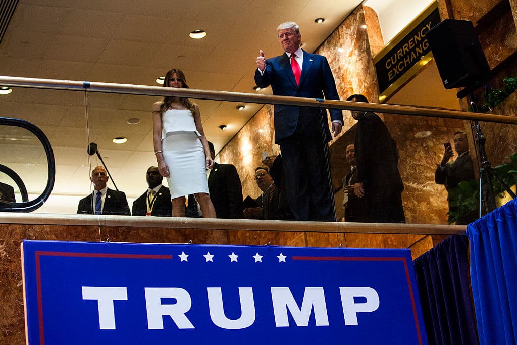 Trump announces his candidacy for president, June 16, 2015.