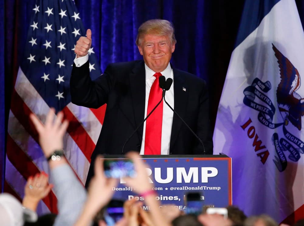 Trump era favorito en Iowa, ¿se repetirá lo mismo en New Hampshire?