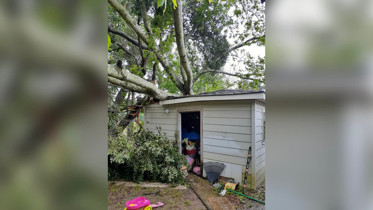 Un aviso por tormenta severa fue emitido este domingo desde la mañana en varios condados del ´área de Houston.
