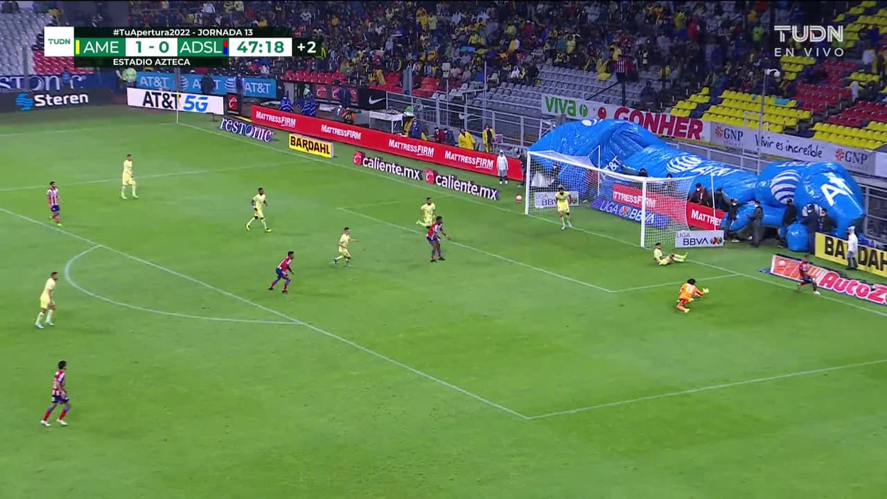 ¡TIRO ATAJADO! disparo por Juan Castro.