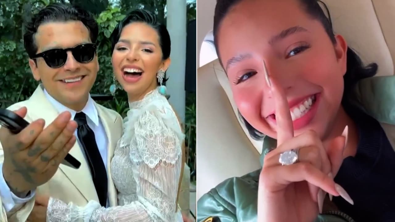 Ángela Aguilar ya no quiere gritarle “amor” a Nodal: “¡Me hacen memes!”