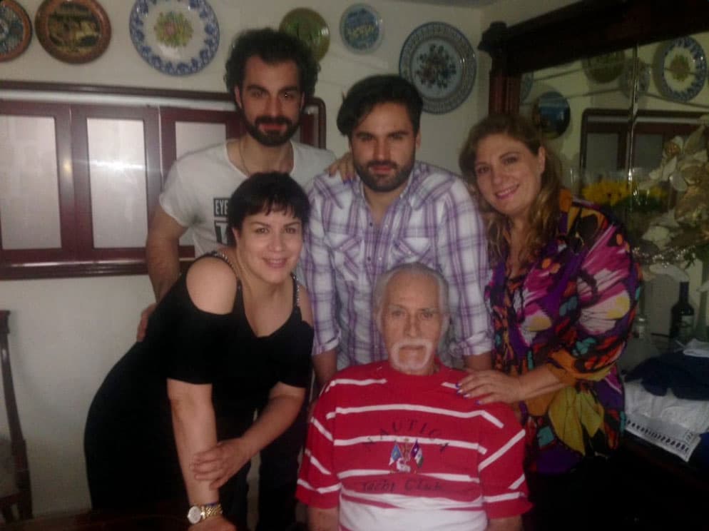 Sus seres queridos han estado muy al pendiente de sus terapias.