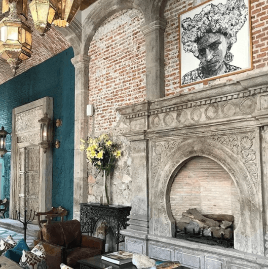 La conductora estuvo de paseo por San Miguel de Allende, y no perdió oportunidad para mostrar los bellos paisajes de México.