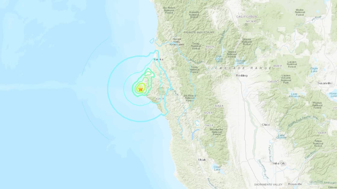 Un sismo de 5.2 grados sacude el pacífico al oeste de California