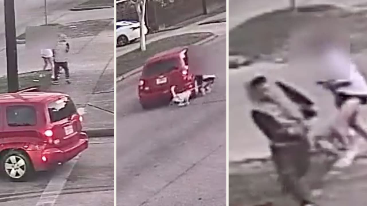 La víctima caminaba con su perro en la cuadra 
<b><a href="https://www.google.com/maps/place/900+Studewood+St,+Houston,+TX/data=!4m2!3m1!1s0x8640b8a43c3ba7f5:0x87820add3cf0ffab?sa=X&ved=2ahUKEwjpg7Gy8-jzAhWymXIEHeKqDFEQ8gF6BAgIEAE" target="_blank">900 de Studewood</a></b> el 25 de septiembre, cuando un hombre bajó de un vehículo, le arrebató la bolsa y la arrastró junto con su perro.