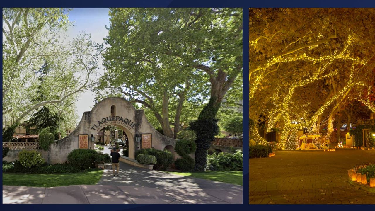 <a href="https://www.univision.com/local/arizona-ktvw/musica-mariachi-deliciosa-comida-mexicana-tlaquepaque-en-sedona-arizona-fotos">Tlaquepaque Arts and Crafts Village</a>: A solo dos horas de Phoenix, personas pueden visitar un pedacito de México en Sedona. El área de 
<i>Tlaquepaque</i> en Sedona fue creado luego que un empresario se enamorara del pueblo durante un viaje a Jalisco, México